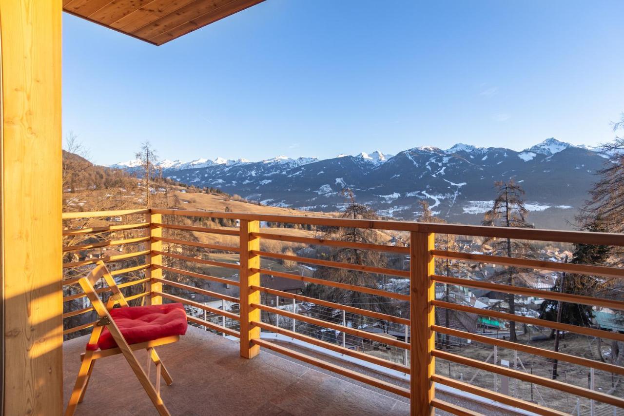Chalet Schwarzhorn Apartment วาเรนา ภายนอก รูปภาพ