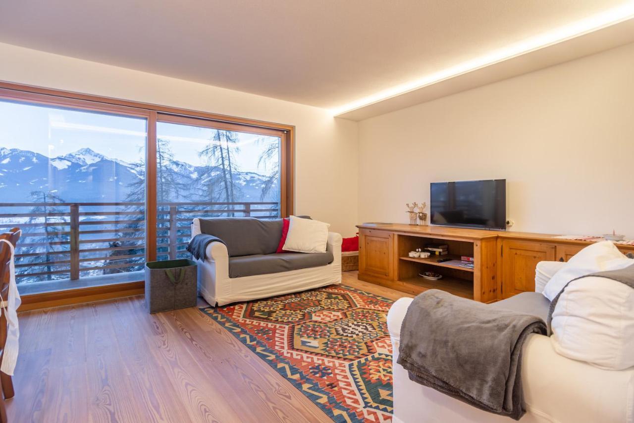 Chalet Schwarzhorn Apartment วาเรนา ภายนอก รูปภาพ
