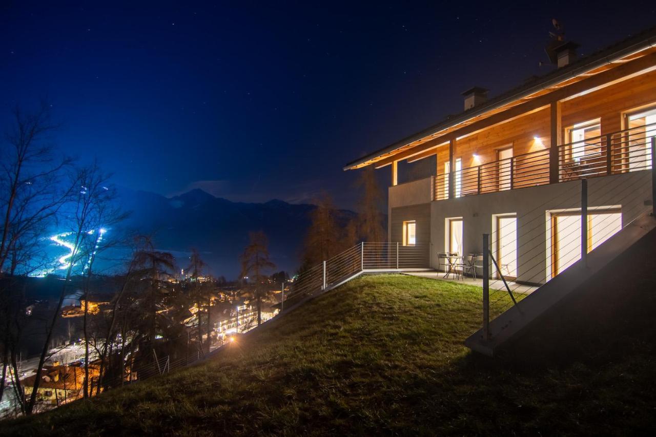 Chalet Schwarzhorn Apartment วาเรนา ภายนอก รูปภาพ