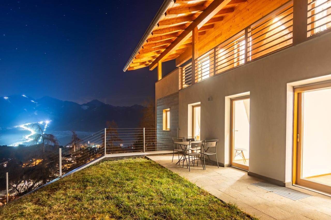 Chalet Schwarzhorn Apartment วาเรนา ภายนอก รูปภาพ